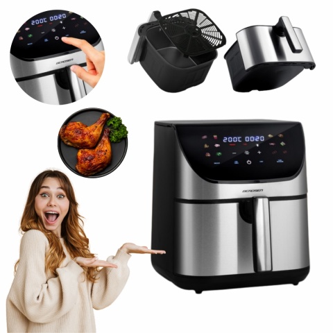 Frytkownica beztłuszczowa Air Fryer 8L 1700W Berdsen BD-659