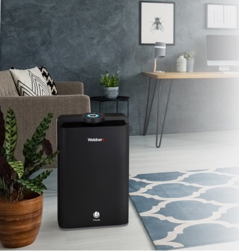 Oczyszczacz powietrza Webber AP9700 Wi-Fi BLACK EDITION