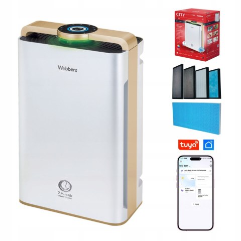 Oczyszczacz powietrza Webber AP9700 GOLD Wi-Fi