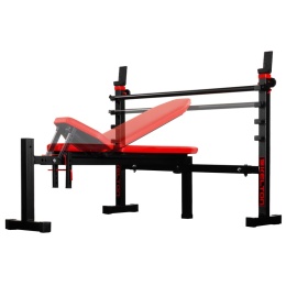 Kelton ławka ze stojakami HEAVY Spartan