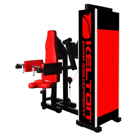 Kelton mięśnie naramienne, unoszenie ramion bokiem siedząc PMS22