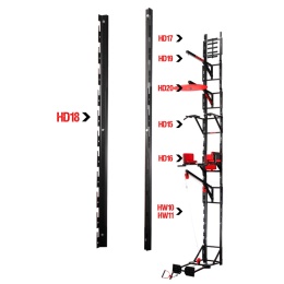 Kelton prowadnice do ściany. (para) HD18