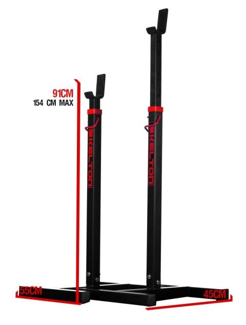 STOJAKI POD SZTANGĘ KELTON HS1 400 kg REGULOWANE DO ĆWICZEŃ 2SZT