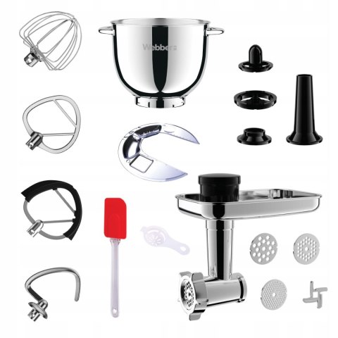 Robot planetarny Webber SM17 Premium 2700W misa 7L podgrzewana