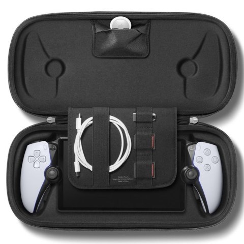 Spigen Klasden Pouch - Etui do Sony PlayStation Portal (Charcoal Grey)