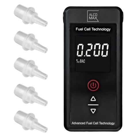 Alkomat AX7 elektrochemiczny PLATYNA 5000 pomiarów USB