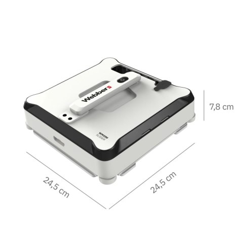 Automatyczny robot do mycia okien WEBBER WM200 ze spryskiwaczem 3000Pa