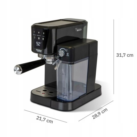 Ekspres ciśnieniowy kolbowy WEBBER BARISTA L7 CALDAS 20 bar 1350W