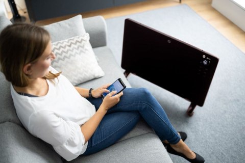 Grzejnik konwektorowo radiacyjny HC500C 1500W WiFi Eldom szkło