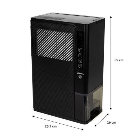 Osuszacz powietrza Webber DEX1 Glarus 3L rotor disc z filtrem