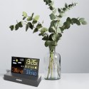 Stacja pogodowa METEO SP110C czarna z DCF