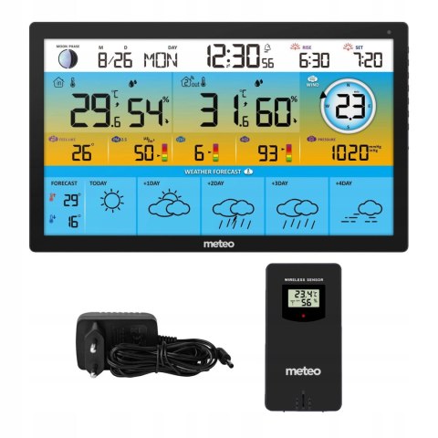 Stacja pogodowa Meteo SP500 WiFi PM2.5 UV zegar barometr Tuya