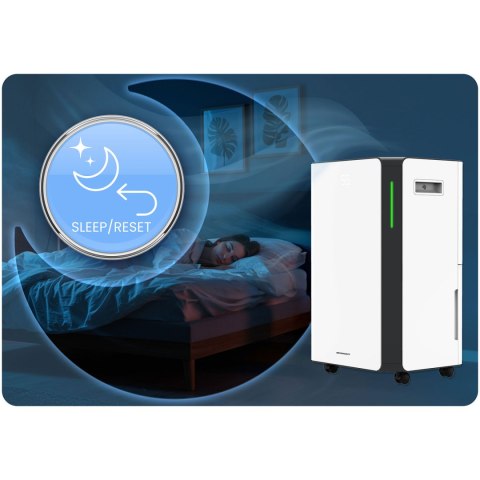 Osuszacz powietrza kompresorowy - pochłaniacz wilgoci 20l/24h higrostat Berdsen BD-532 biały