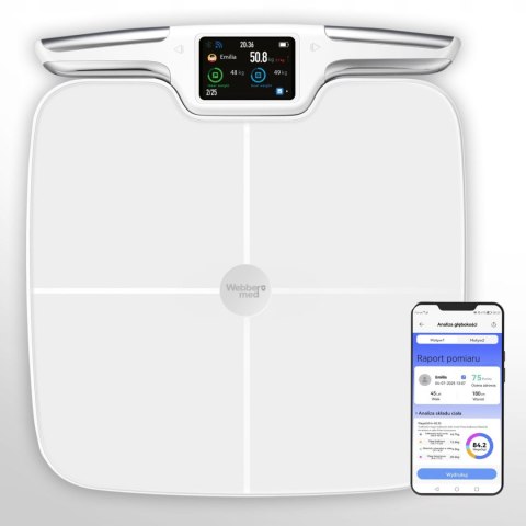 Waga łazienkowa inteligentna LIORA PS577 Webber PRO+ WiFi