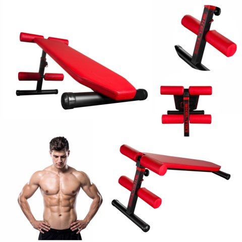 Ławka skośna do brzucha Kelton HL6 regulowana 400kg profil 50x50