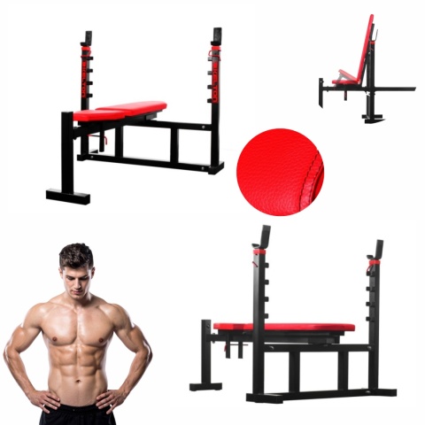 Ławka ze stojakami Kelton Home Hyperion HL3 regulowana 350kg