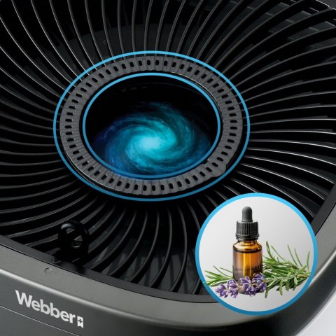 Oczyszczacz Webber GALAXY APEH11003 WiFi UV-C nawilżacz 8L