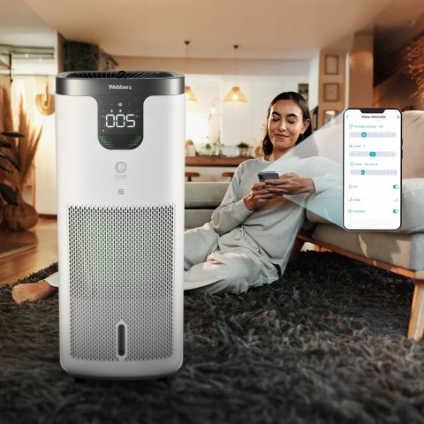 Oczyszczacz Webber GALAXY APEH11003 WiFi UV-C nawilżacz 8L