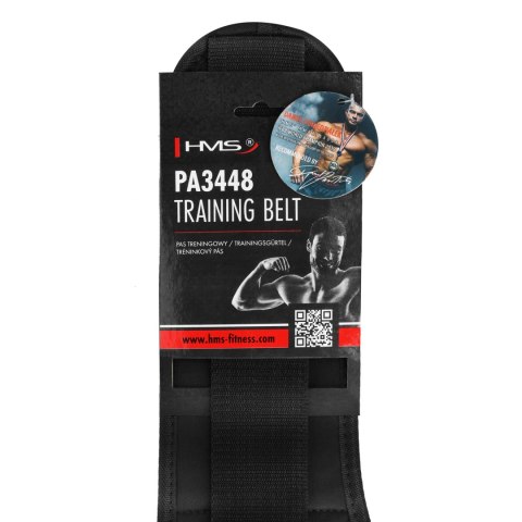 PA3448 BLACK ROZM. XL PAS DO ĆWICZEŃ SIŁOWYCH HMS