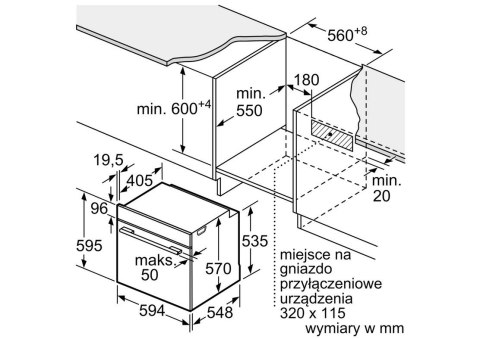 Piekarnik BOSCH HBG537FB4