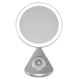 ZESTAW SUSZARKA WRAZ Z LUSTERKIEM KOSMETYCZNYM Z FUNKCJA ŁADOWANIA BEZPRZEWODOWEGO