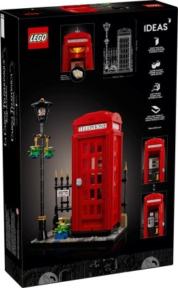 LEGO Ideas 21347 Czerwona londyńska budka telefoniczna