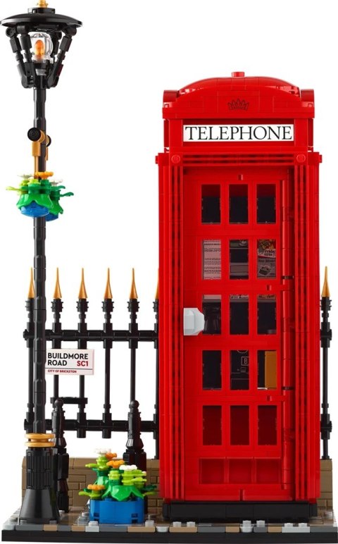 LEGO Ideas 21347 Czerwona londyńska budka telefoniczna