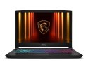 MSI Katana 15 HX B14WEK-060XPL i7-14650HX 15.6" QHD 165Hz 16GB DDR5 SSD512 GeForce RTX 5050 8GB NoOS