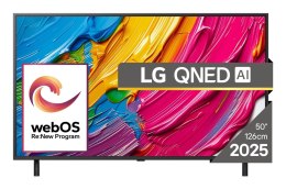 Telewizor LG 50QNED80A3A QNED 50'' 4K Ultra HD WebOS Dolby Digital DVB-T2 Czarny