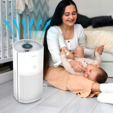 Oczyszczacz powietrza Webber ROSEG AP8550 HEPA H13 UV-C Wi-Fi do 25 m2
