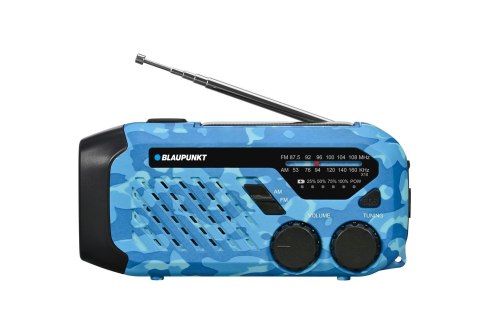 Radio alarmowe BLAUPUNKT ER10BC, blue camo