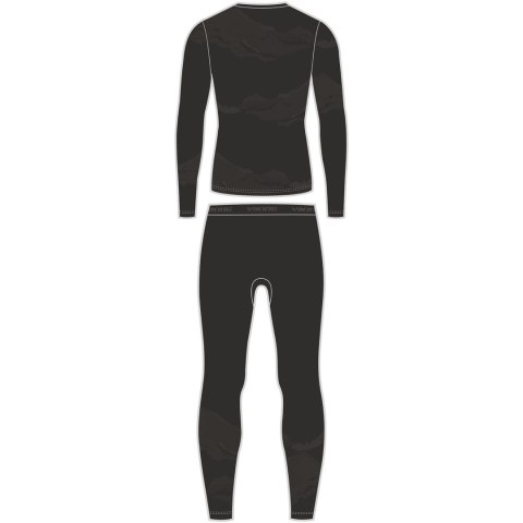 Bielizna męska VIKING Gasher Man Set Merino roz. M czarna