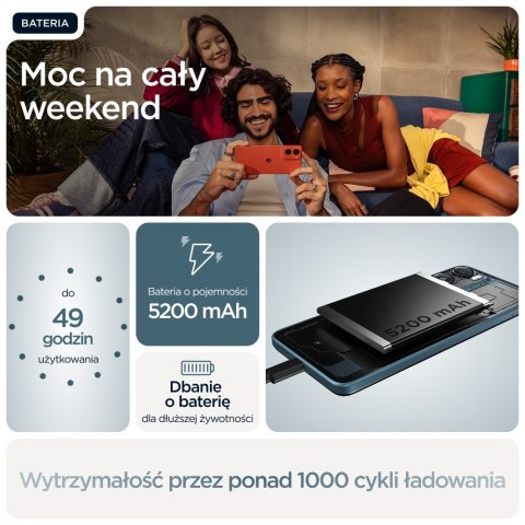 Motorola Moto G06 4/64GB Tapestry Blue