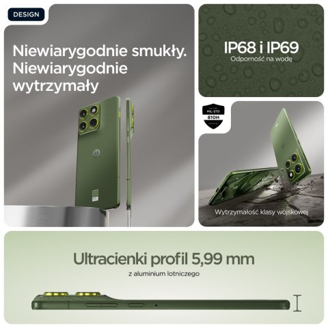 Smartfon Motorola Edge 70 12/512GB Pantone Bronze Green