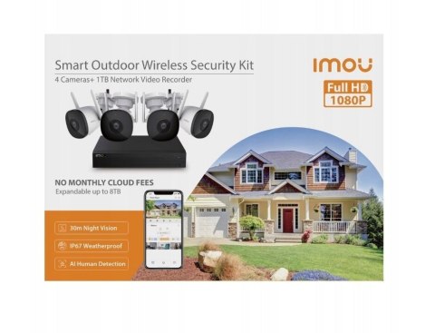 Zestaw kamer do monitoringu Imou Kit Lite 2MP WiFi