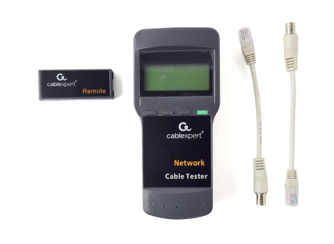 GEMBIRD CYFROWY TESTER KABLI SIECIOWYCH RJ45, RJ11, UTP, STP