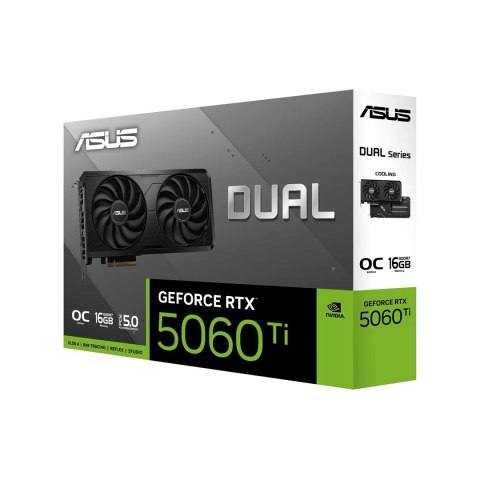 Karta graf. ASUS DUAL RTX 5060 TI 16GB OC EVO