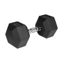 REBEL ACTIVE HANTEL ŻELIWNY GUMOWANY HEX 20KG RBA-2325-20