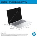 HP OmniBook 7 AI 14-fr0221nw Ultra 5 225U 14"2K 300nits AG 16GB LPDDR5-5200 SSD512 Intel Graphics Cam 5 Mpx IR 68Wh Win11 Glacia