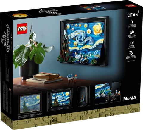 LEGO Ideas 21333 - „Gwiaździsta noc" Vincenta van Gogha