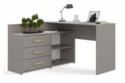 BIURKO NAROŻNE DANY GLINA KOMPLET