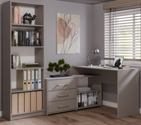 BIURKO NAROŻNE DANY GLINA KOMPLET