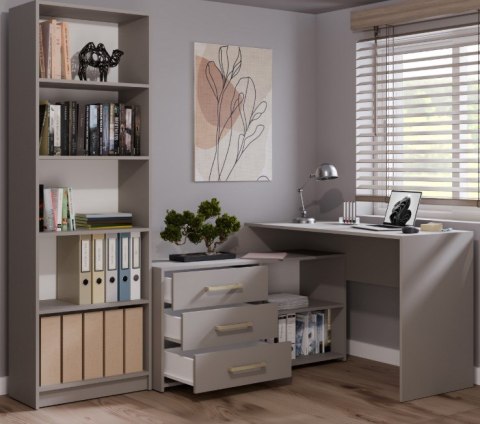 BIURKO NAROŻNE DANY GLINA KOMPLET