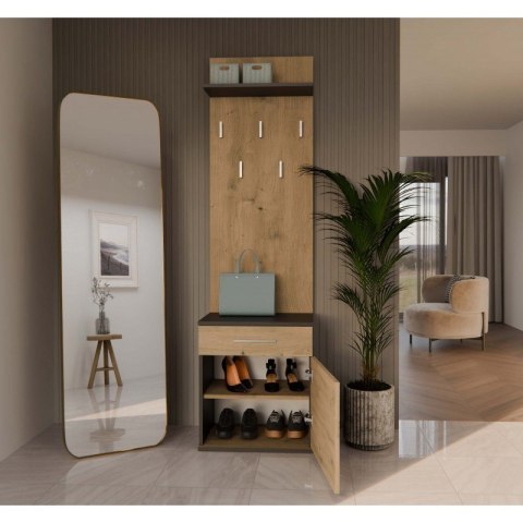 DUO WIESZAK ANTRACYT/ARTISAN