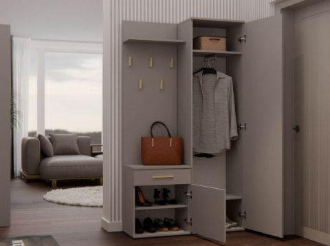 GARDEROBA DUO GLINA KOMPLET