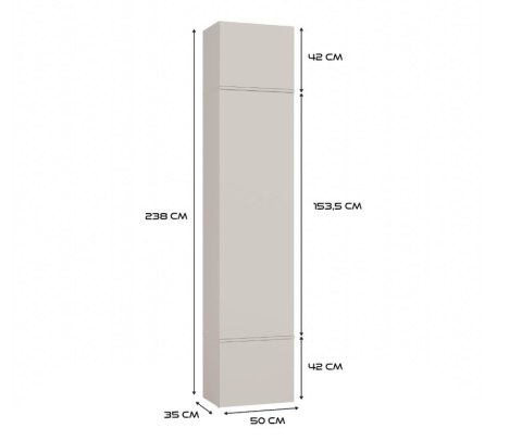 GARDEROBA HAGA III 1SZ2W KASZMIR