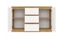 KOMODA 2 DRZWI 3 SZUFLADY ARTISAN/BIEL KOMPLET
