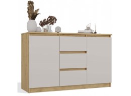 KOMODA 2 DRZWI 3 SZUFLADY ARTISAN/KASZMIR KOMPLET