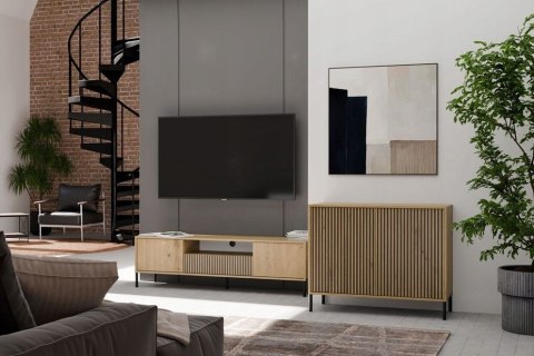 KOMODA KAMARO 2D SLIM ARTISAN/CZERŃ