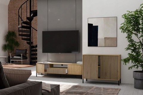 KOMODA KAMARO 2D SLIM ARTISAN/CZERŃ